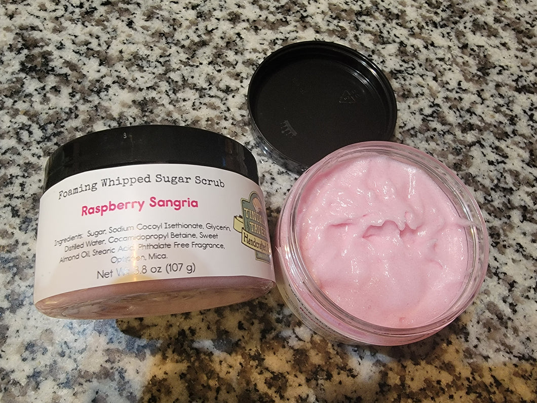 Foaming Whipped Sugar Scrub