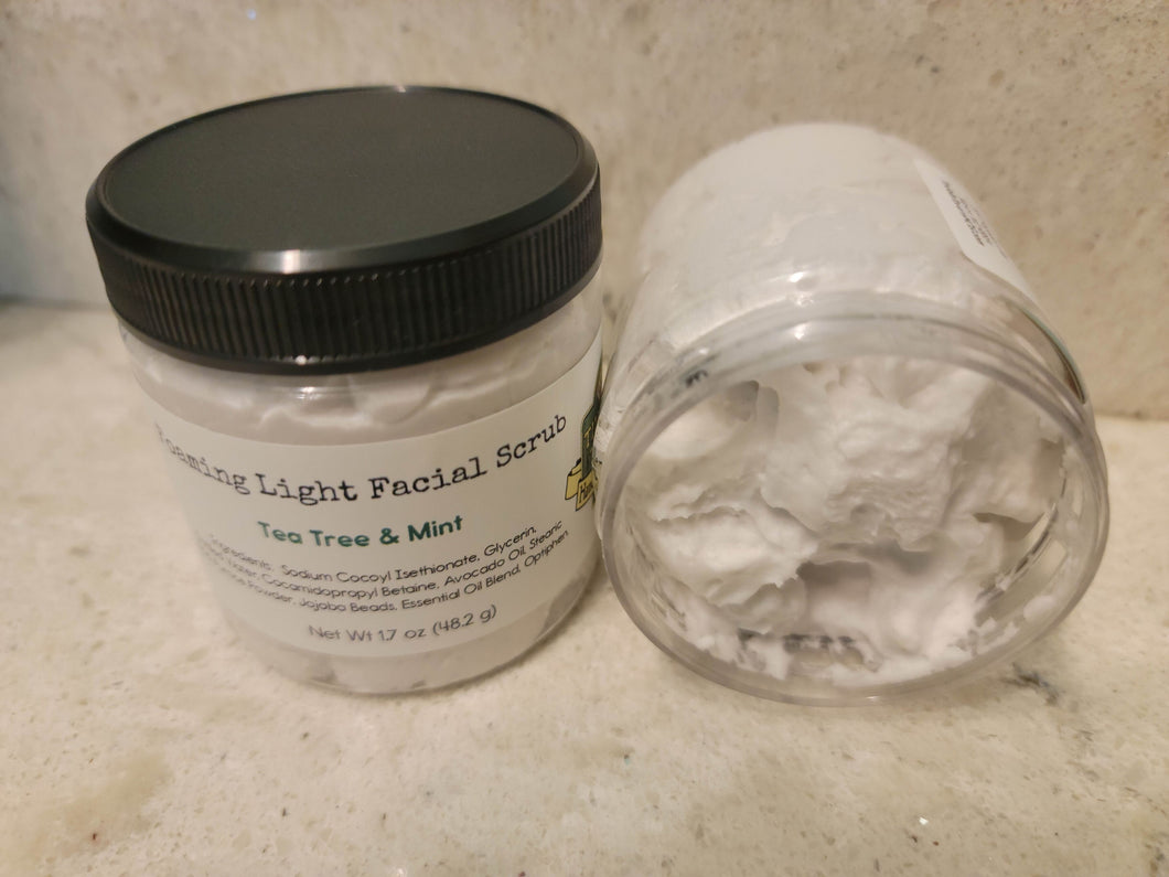 Foaming Light Facial Scrub