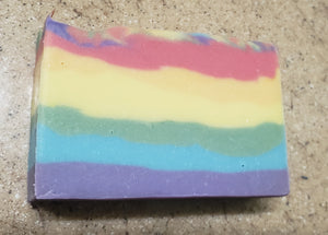 Handmade Soap-Rainbow Sherbet (custom blend)