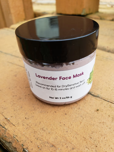 Lavender Clay Mask