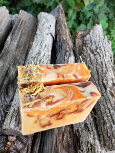 Handmade Soap- Harvest Spice with Goats Milk (custom blend)