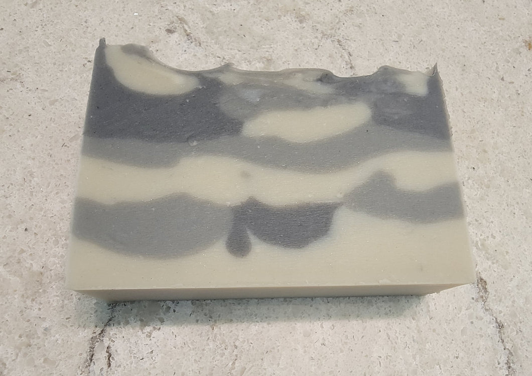 Handmade Soap-Graphite (Goats Milk, Crystal and Reiki infused)